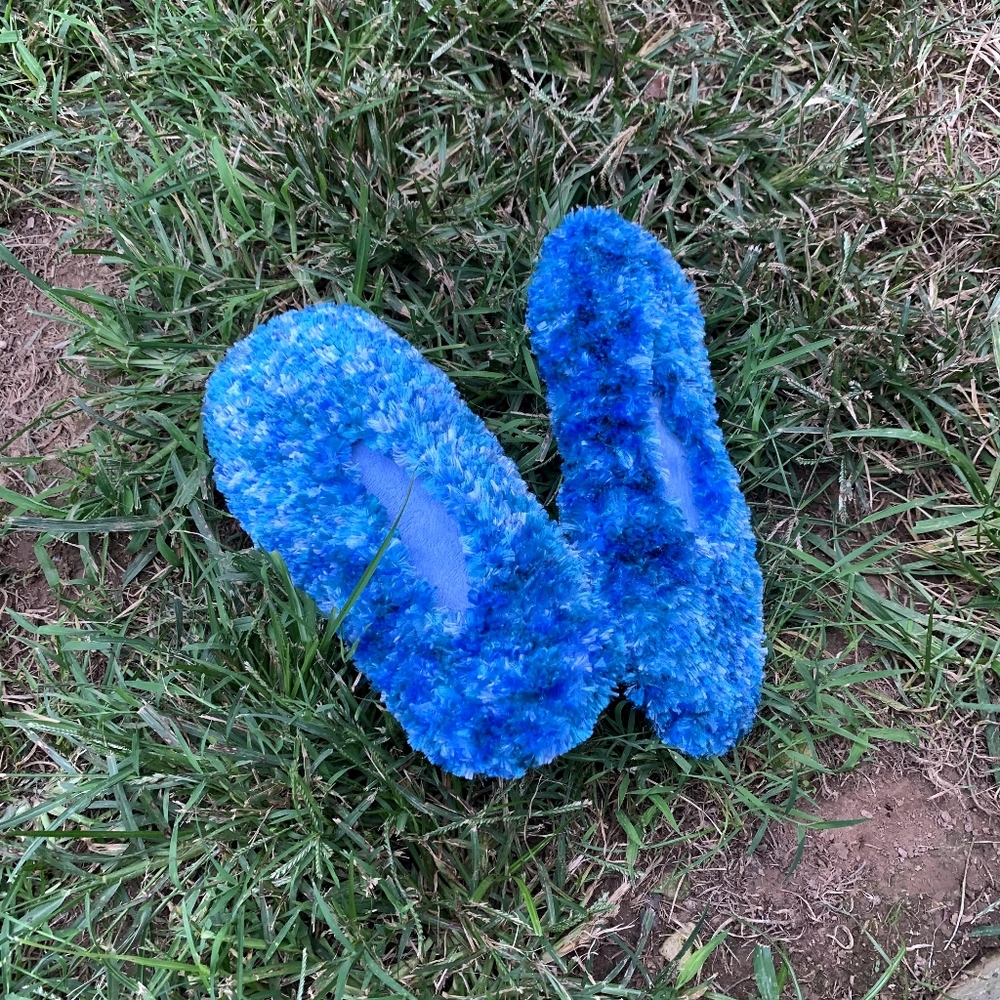 Fuzzy slippers